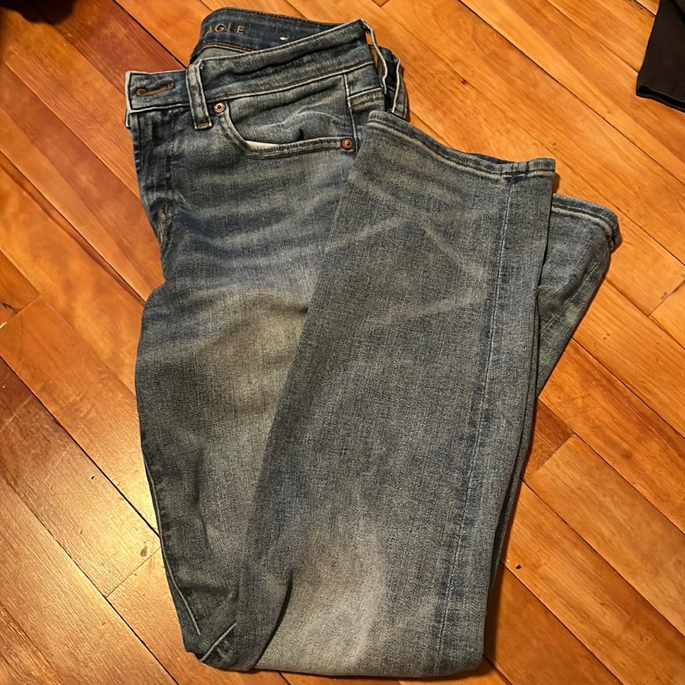 american eagle original straight jeans